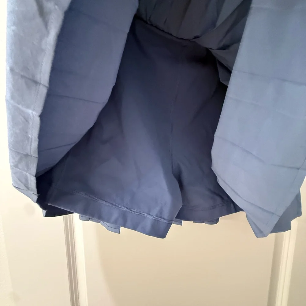 lululemon athletica Pleated Skirt in Slate Blue
